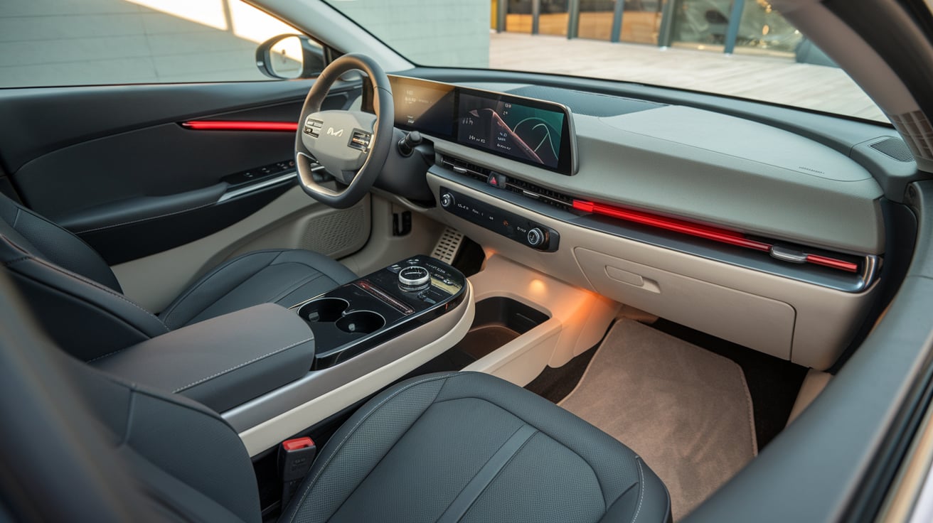 kia ev9 interior