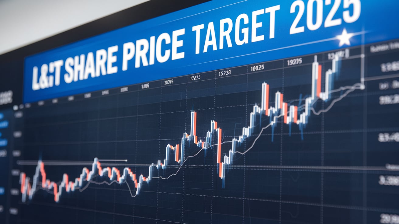 l&t share price target 2025